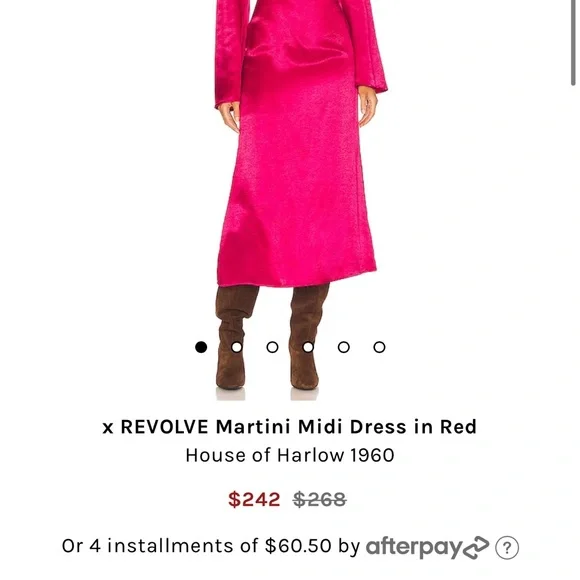 House of Harlow Martini MIDI dress - Picture 2 of 4